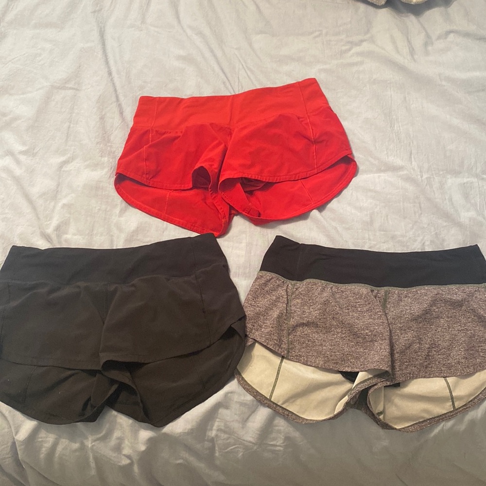 3 Pairs of Lululemon Speeds Ups 2.5 inch size 2